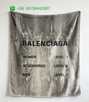 Balenciaga Throw Blankets